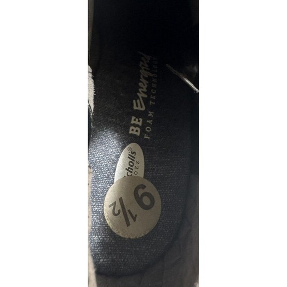 Dr Scholls Platform Wedge Sz 9.5 High Heel  Work It Bootie Ankle Zip Shoes - Picture 4 of 5